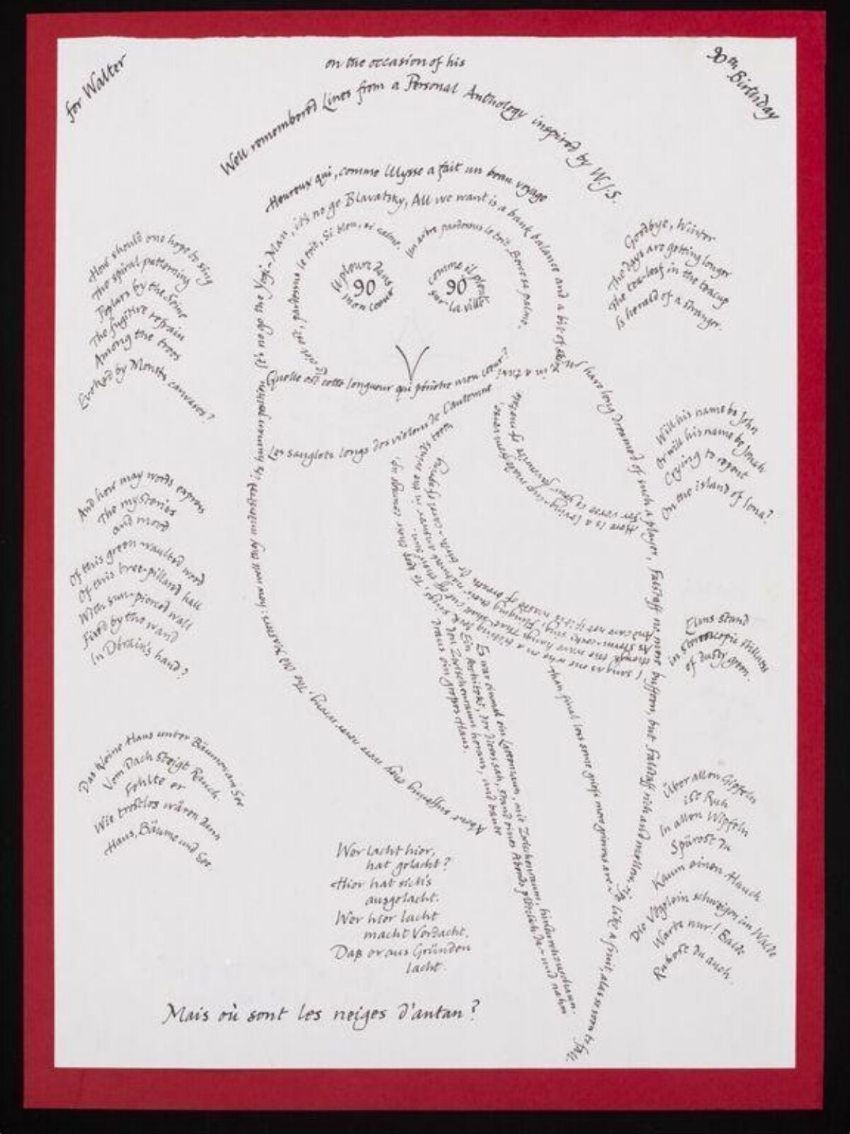 Drawing, Patrick Cullen, ca. 1993
