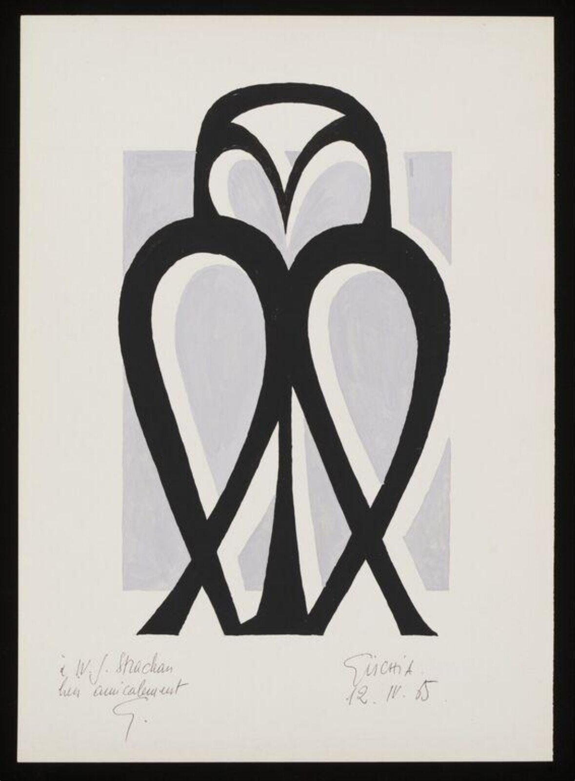 Drawing, Leon Gischia, 12/04/1965