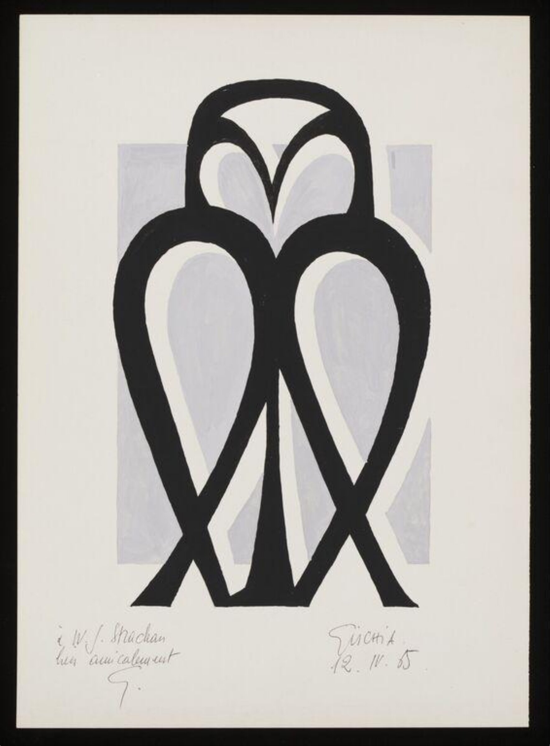 Drawing, Leon Gischia, 12/04/1965