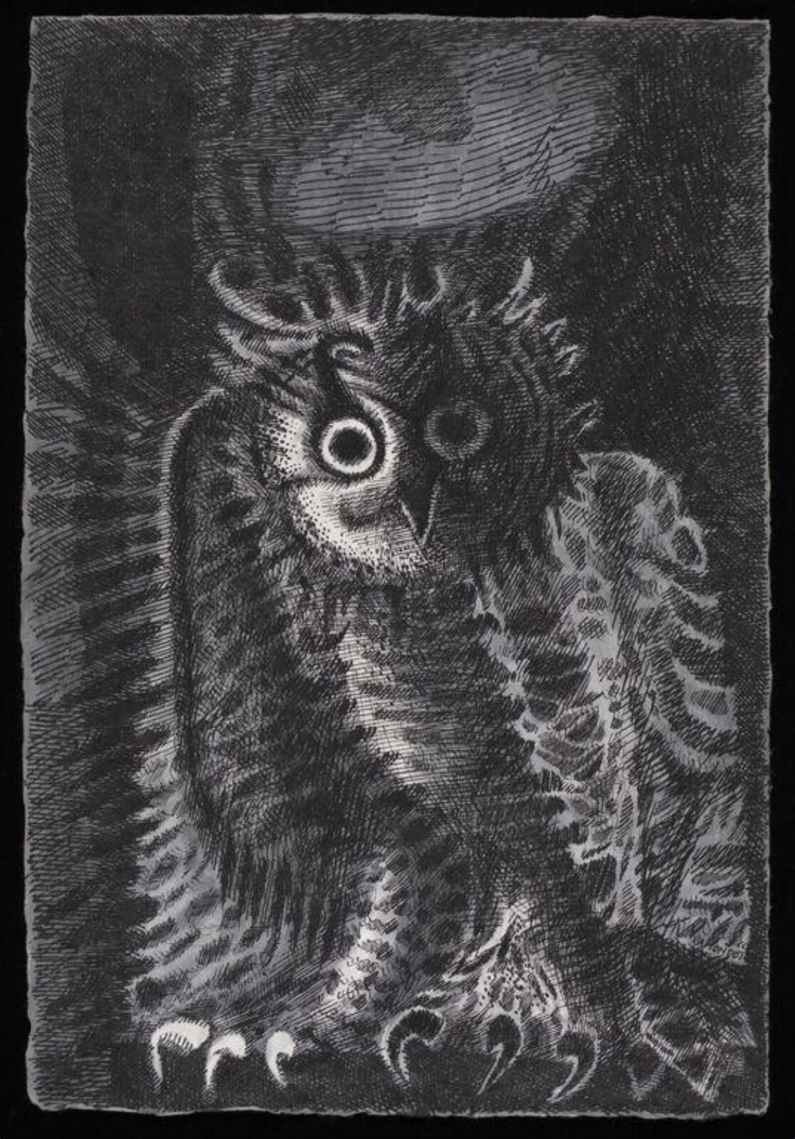 Drawing, Jacques Ramondot, 1966