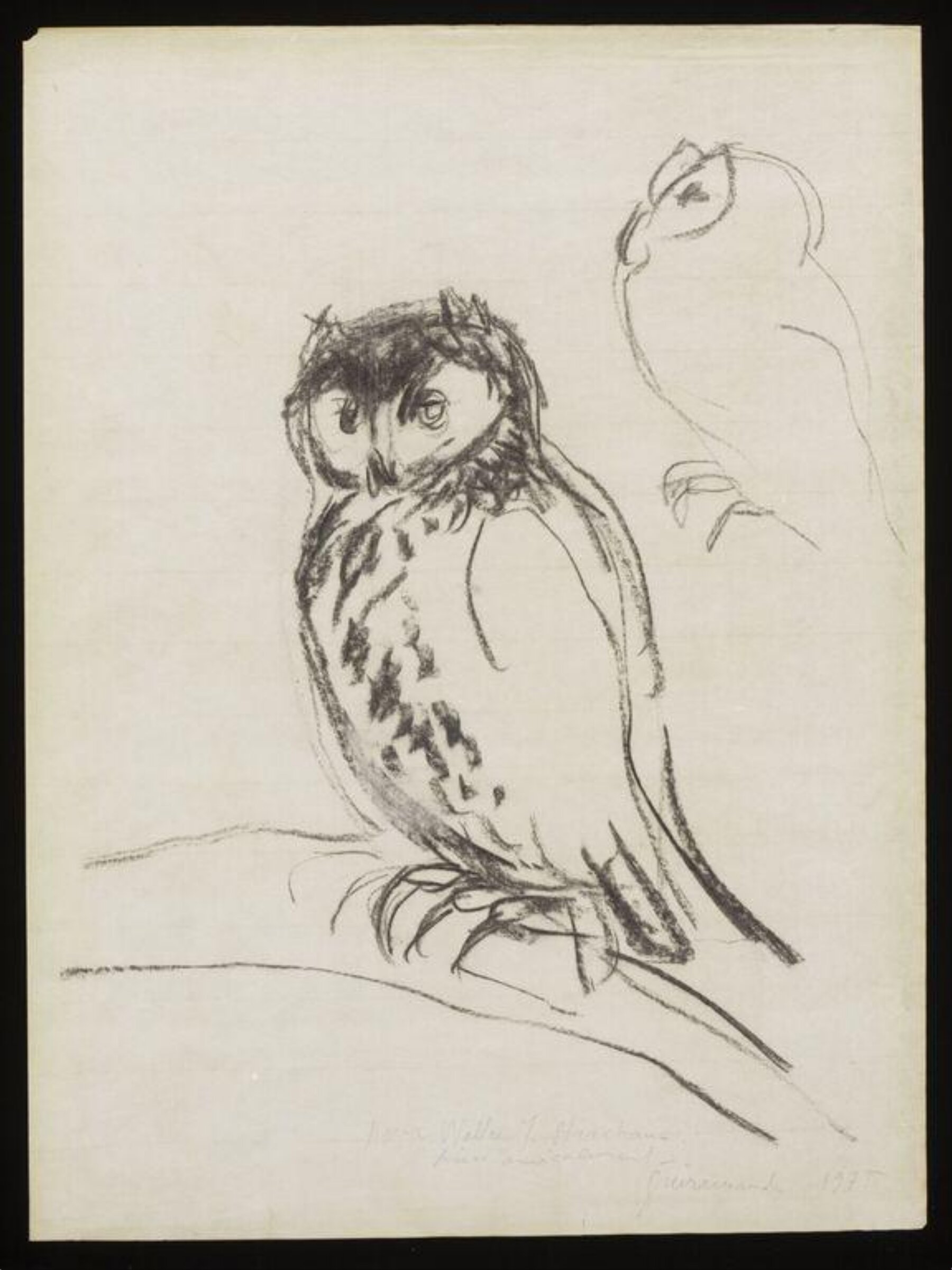 Drawing, Paul Guiramand, 1975
