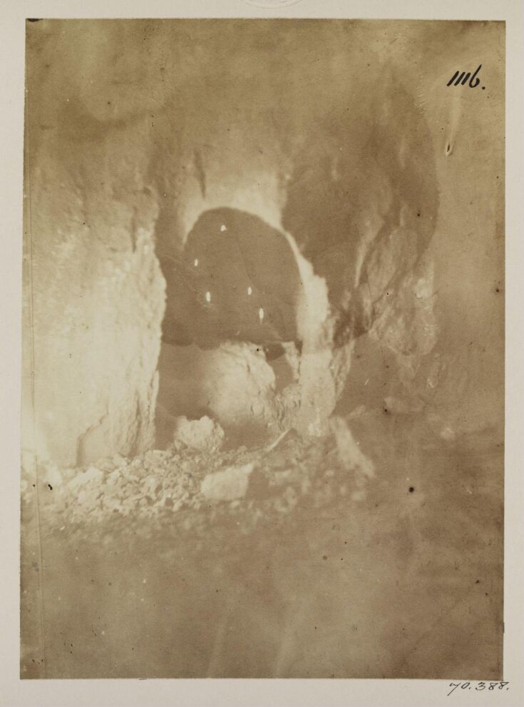 Aqueducts - Specus of the Aqua Appia in a stone quarry under the Aventine. top image