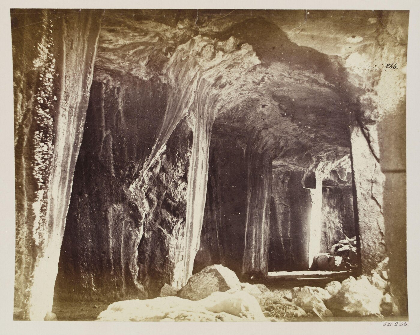 Parker, John Henry, Aqueducts - Latomiae or Stone Quarries, and Necropolis of Collatia, near the head of the Aqua Appia.