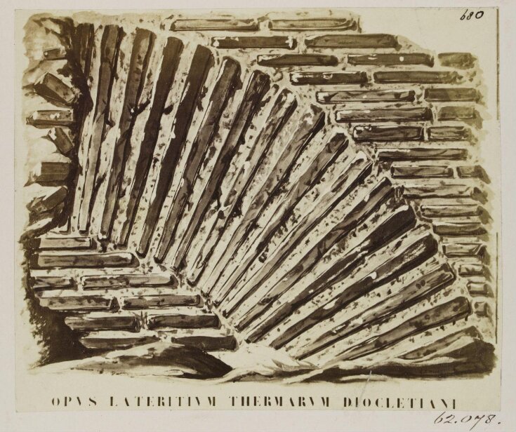Construction of Brick Arches from the Thermae of Diocletian, A.D. 300. top image