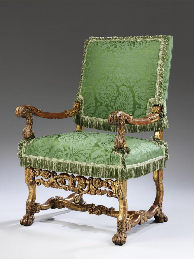 Louis XIV armchair by Gilles Nouailhac