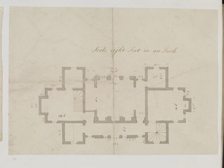 Plans for a house for an unidentified project top image