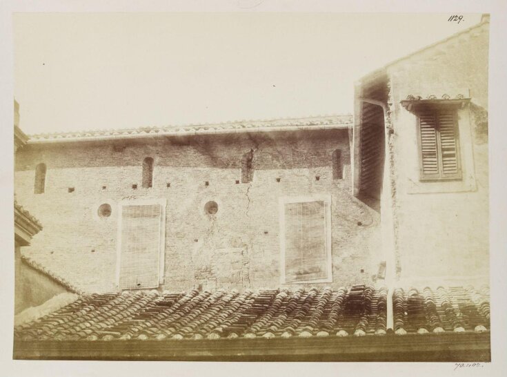 Construction of the Brick Wall of the Monastery of S. Clement, c. A.D. 858 (Nicolas I.), with small round windows. top image