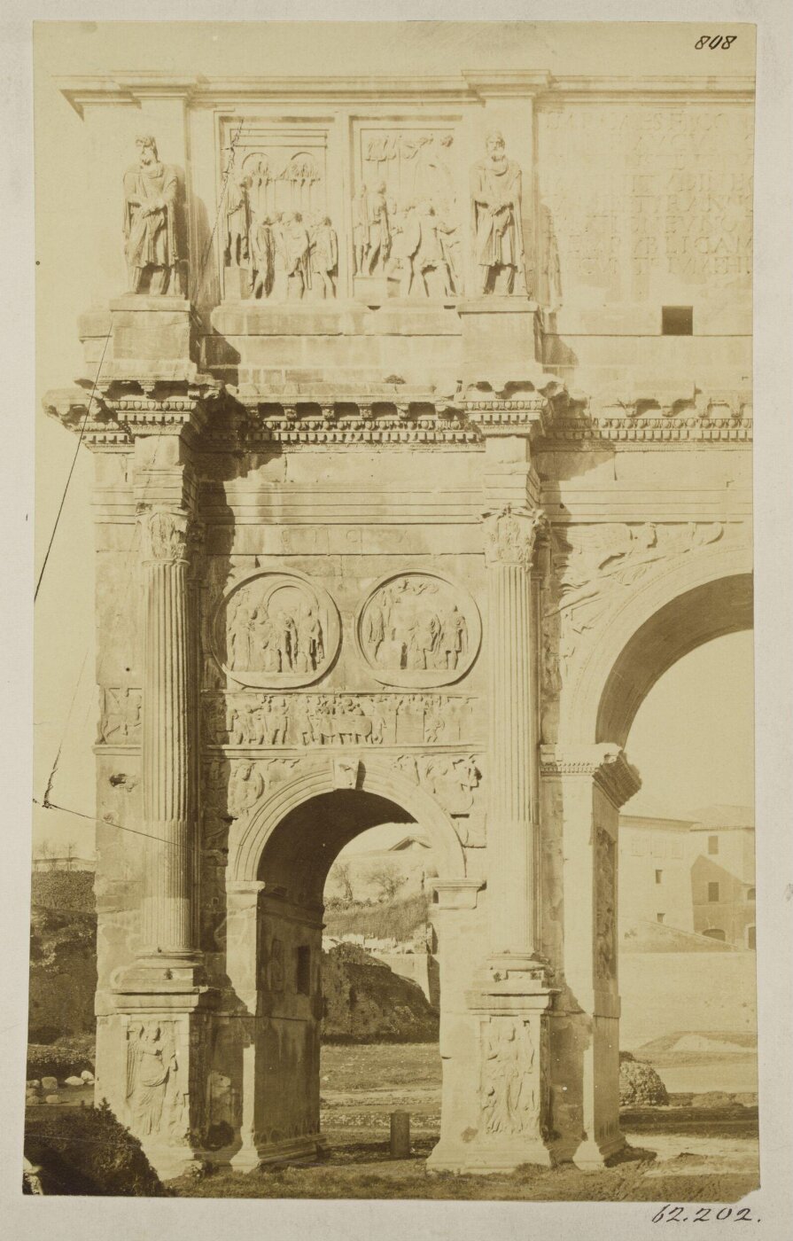 Parker, John Henry, Arch of Constantine - Details, A.D. 320.