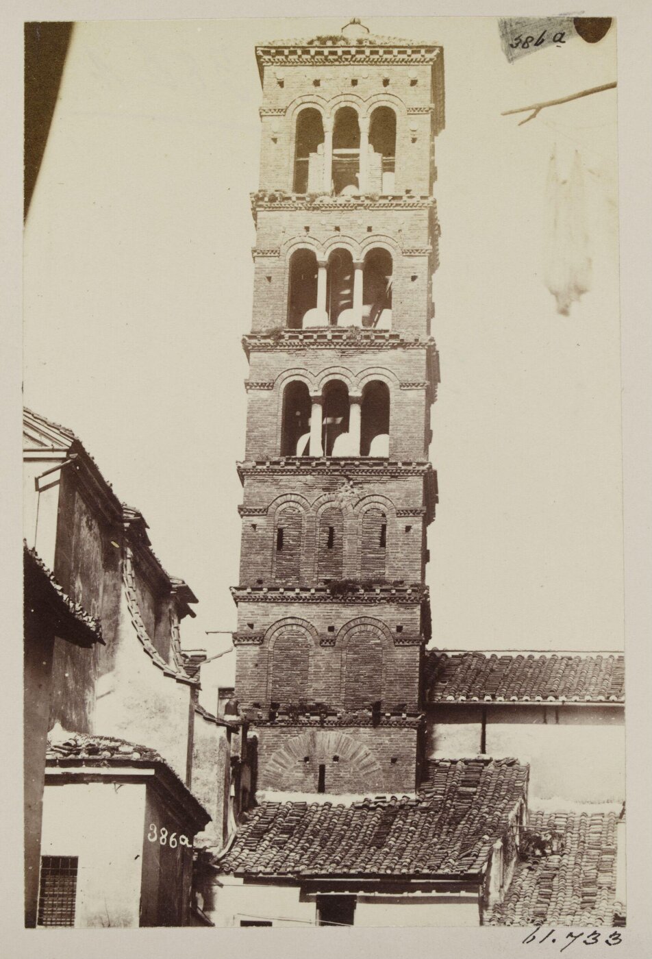 Parker, John Henry, Church of S. Pudentiana - Campanile, c. A.D. 1200.