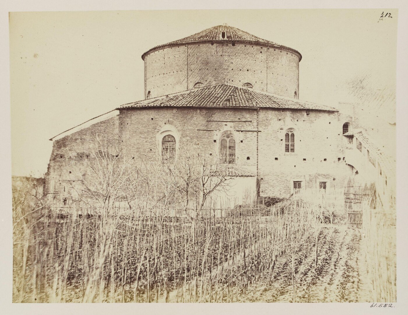 Parker, John Henry, Churches - Praetorium of S. Stefano Rotondo, A.D. 467. View of Exterior.