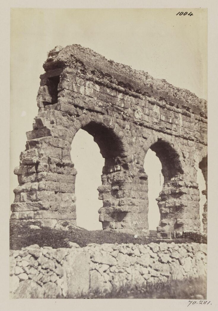 Aqueducts - Two Arches Of Claudius And The Anio Novus, Five Miles From ...