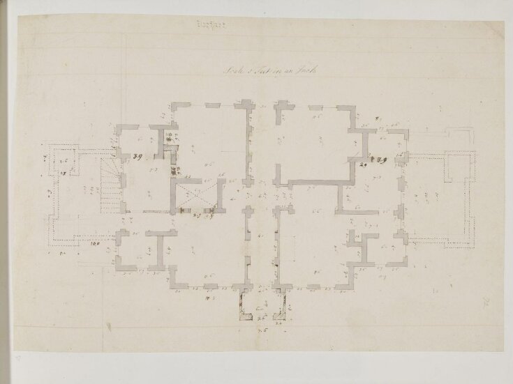 Plan of The Nunnery, Greenwich top image