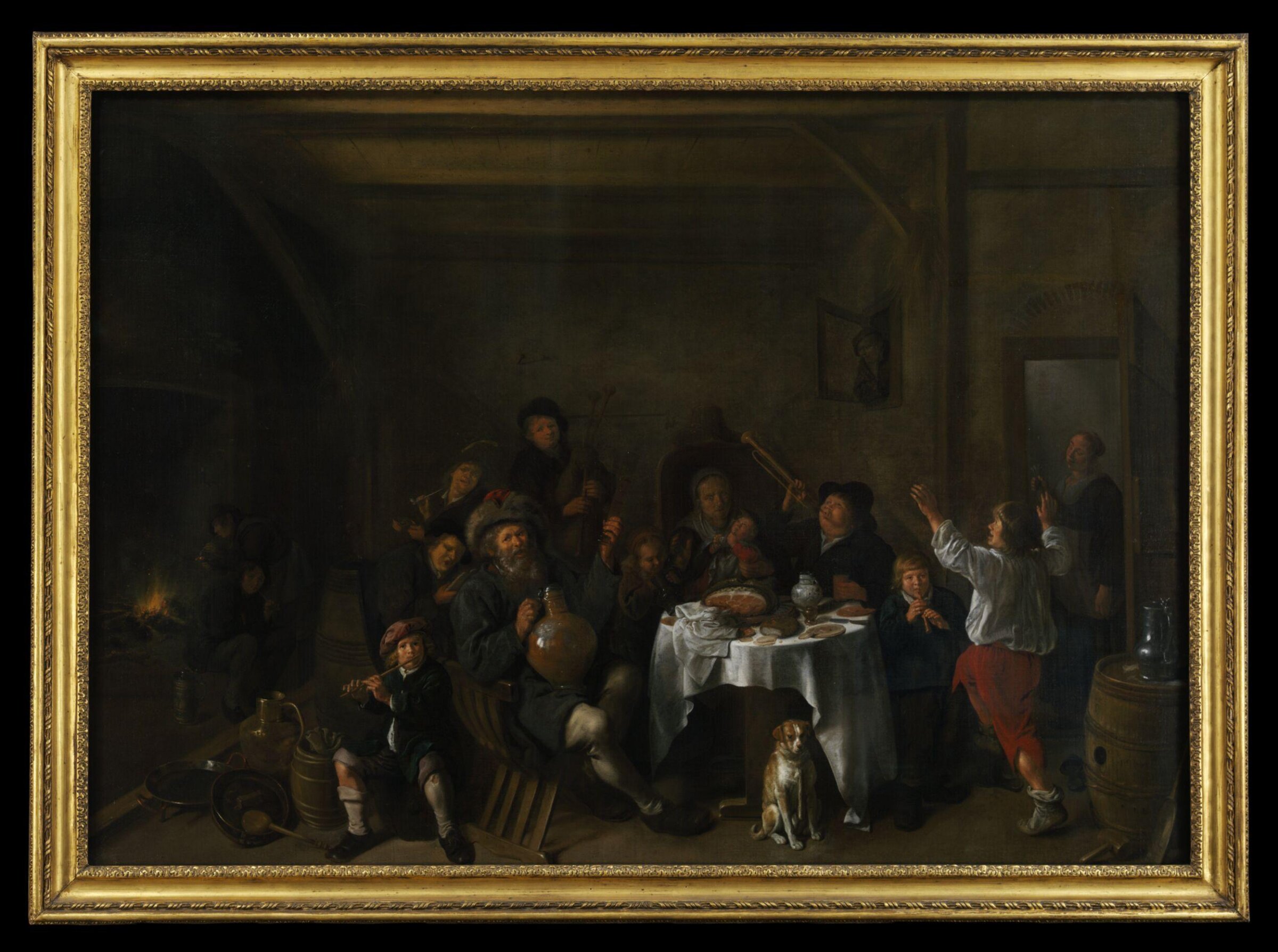 A Family Merrymaking, Jan Miense Molenaer, 1638-1642