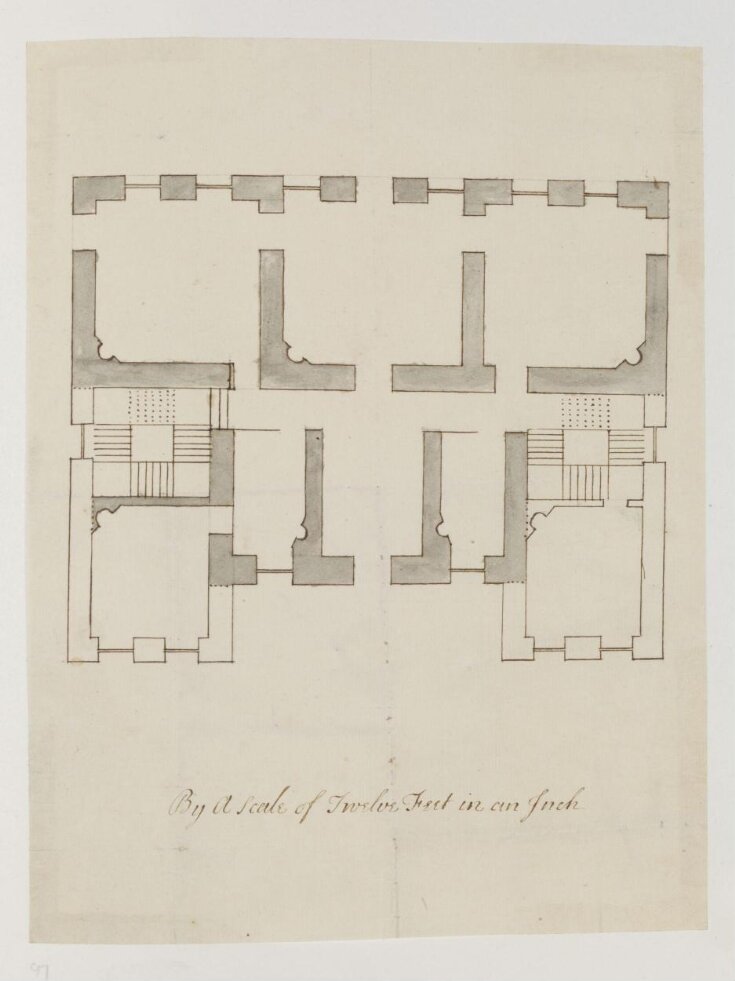 Plan of a small house for an unidentified project top image