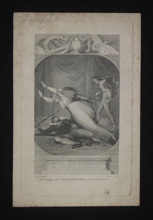 Tancred and Sigismunda (28/04/1792) by Francis Legat