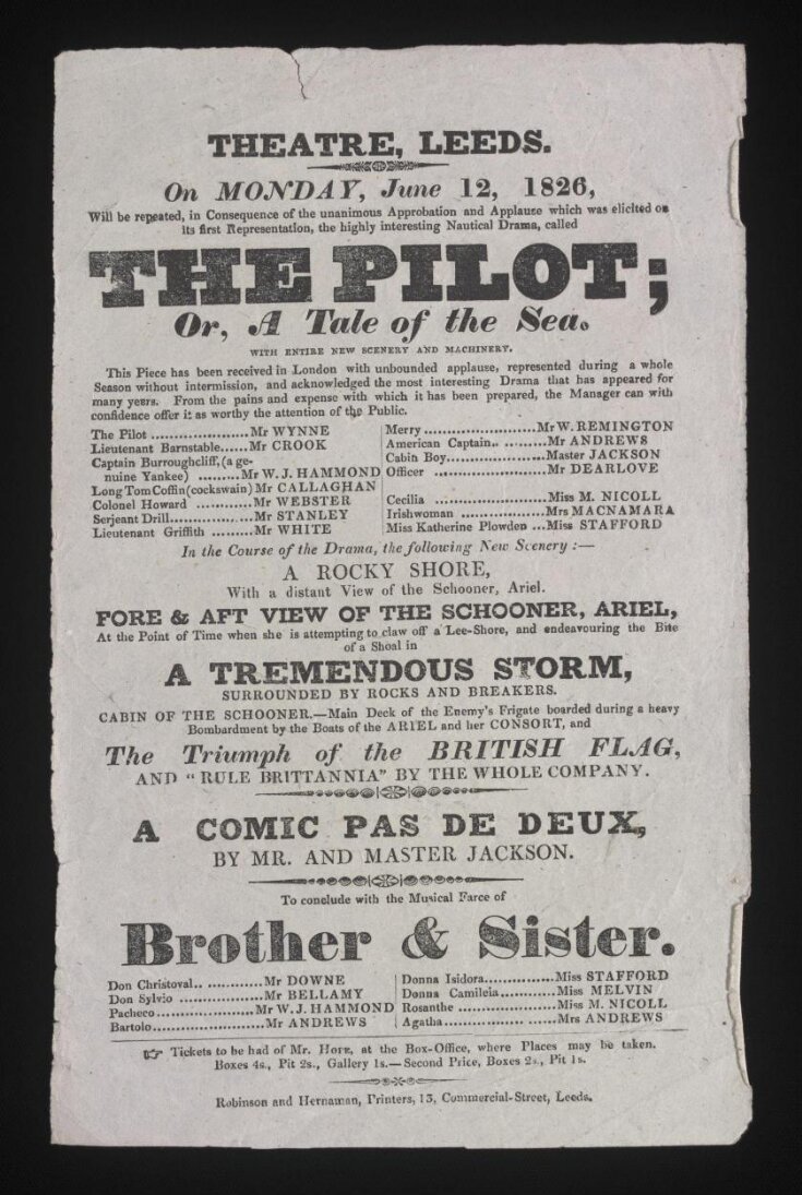 The Theatre, Leeds, 1826 top image