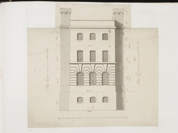 Side elevation of a building, New White Tower, Greenwich top image