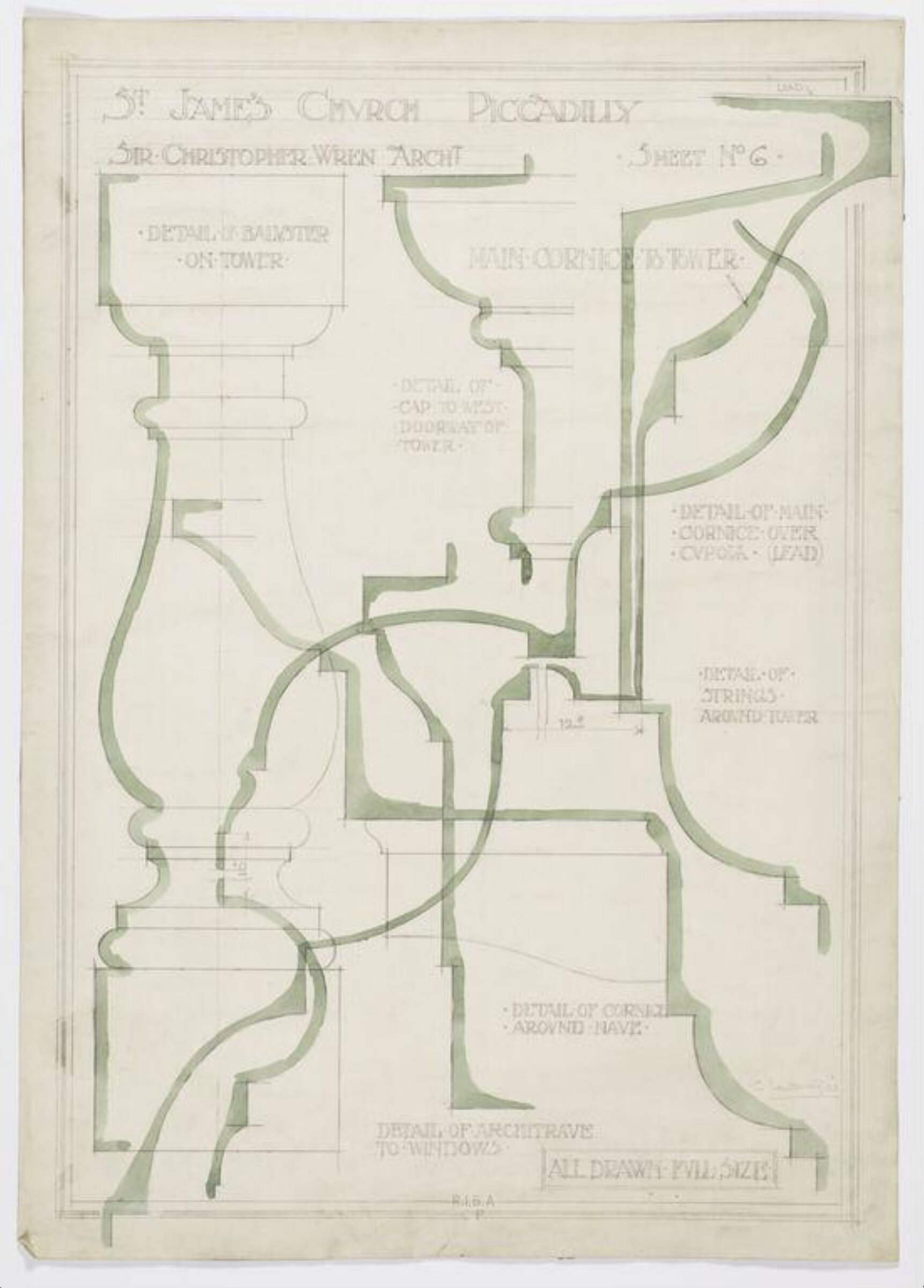 Drawing, Charles Lovett Gill