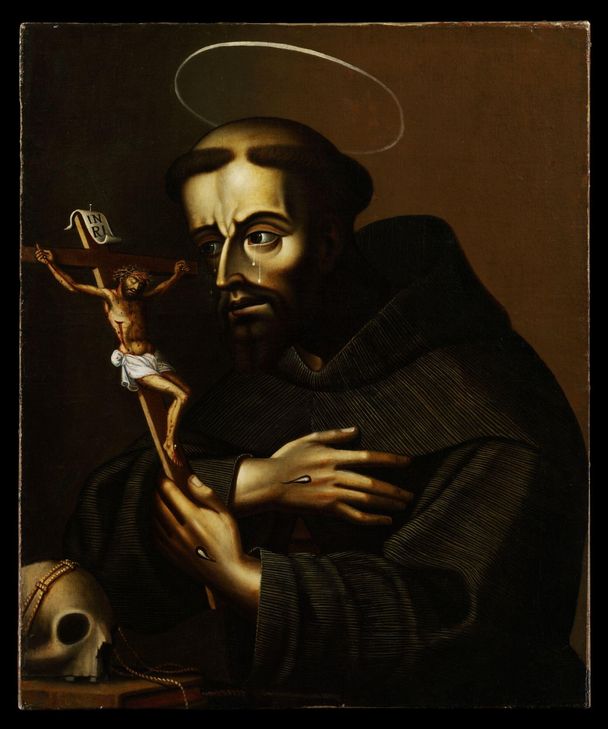 St Francis in Meditation, Francisco de Herrera y Velarde, Late 17th century