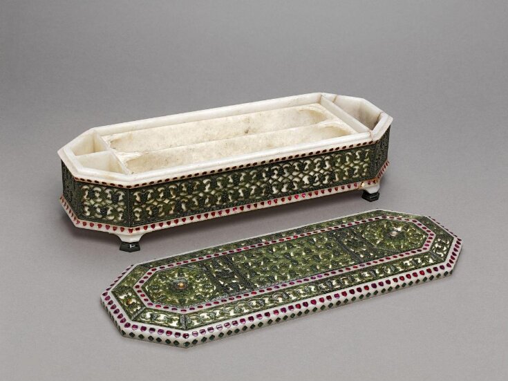 Pen Box, Tray and Cover top image