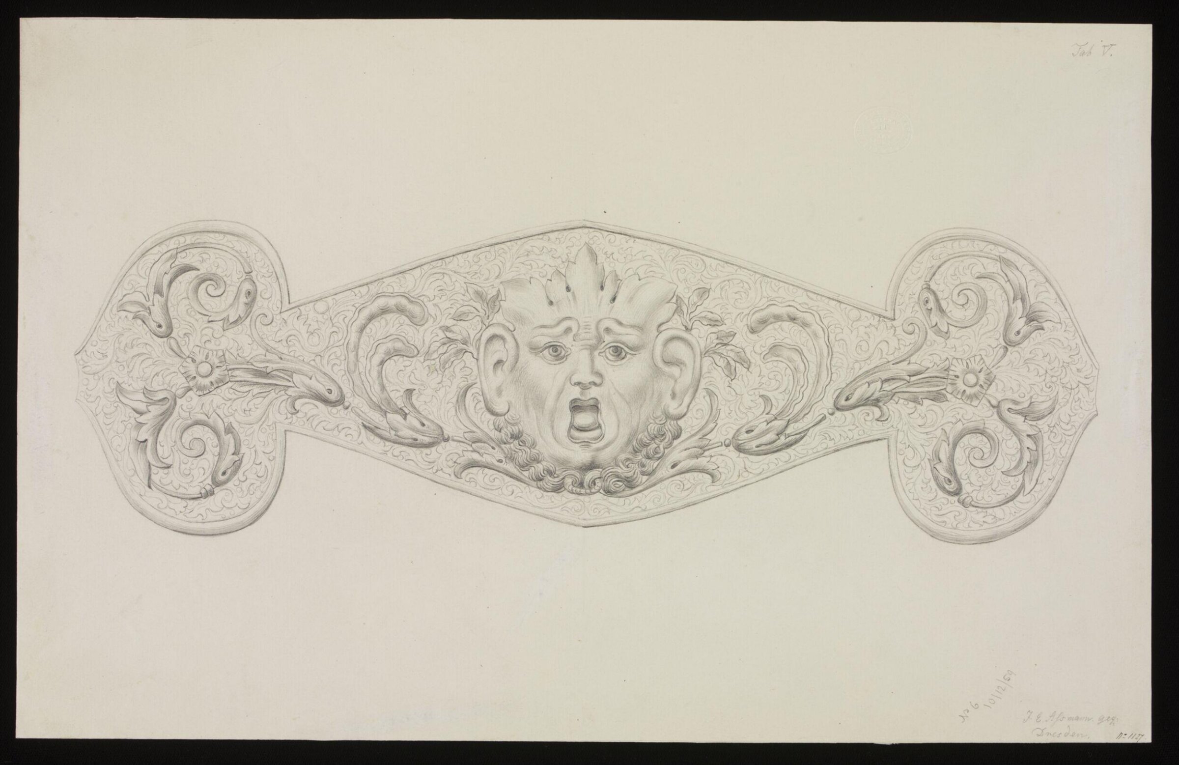 Drawing, F.G. Assmann, c. early 19th century