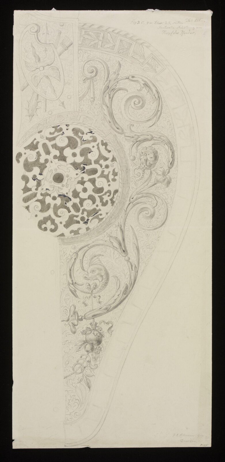 Drawing, F.G. Assmann, c. early 19th century