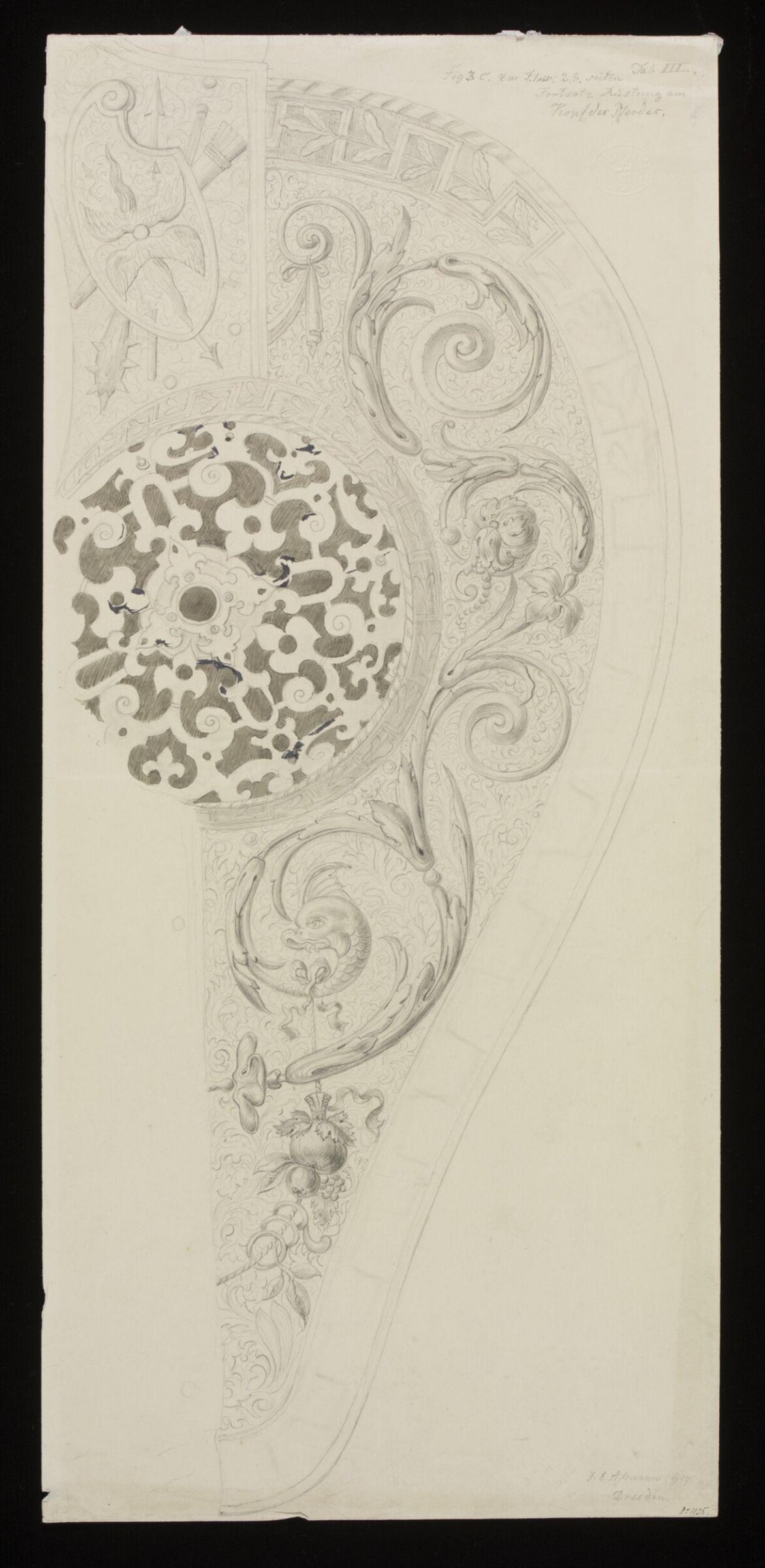 Drawing, F.G. Assmann, c. early 19th century