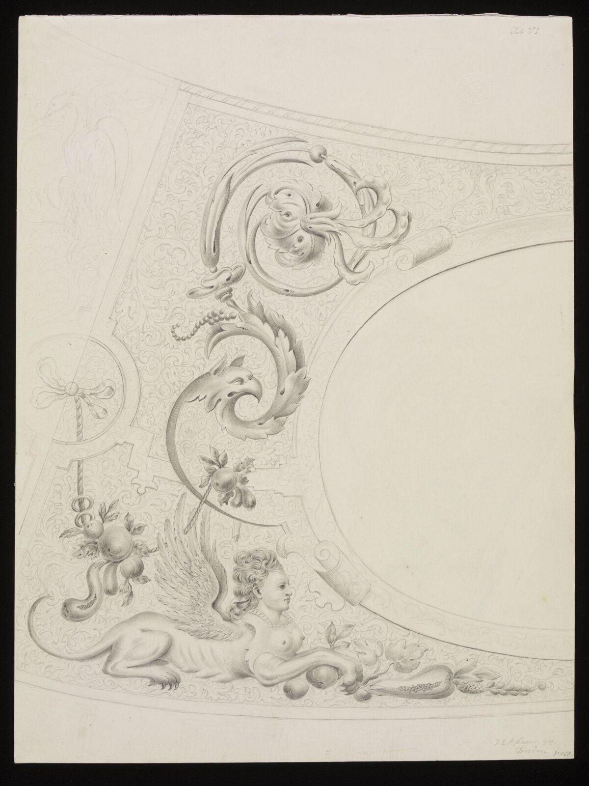 Drawing, F.G. Assmann, c. early 19th century