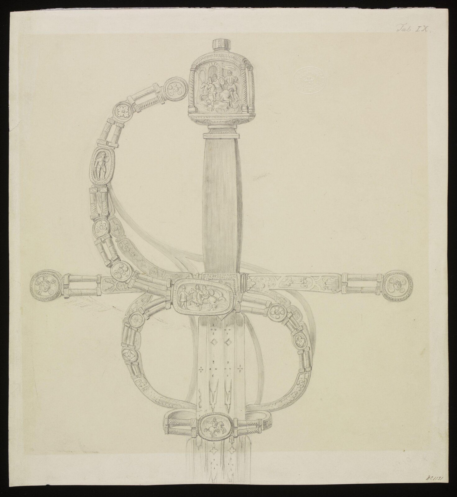Drawing, F.G. Assmann, c. early 19th century