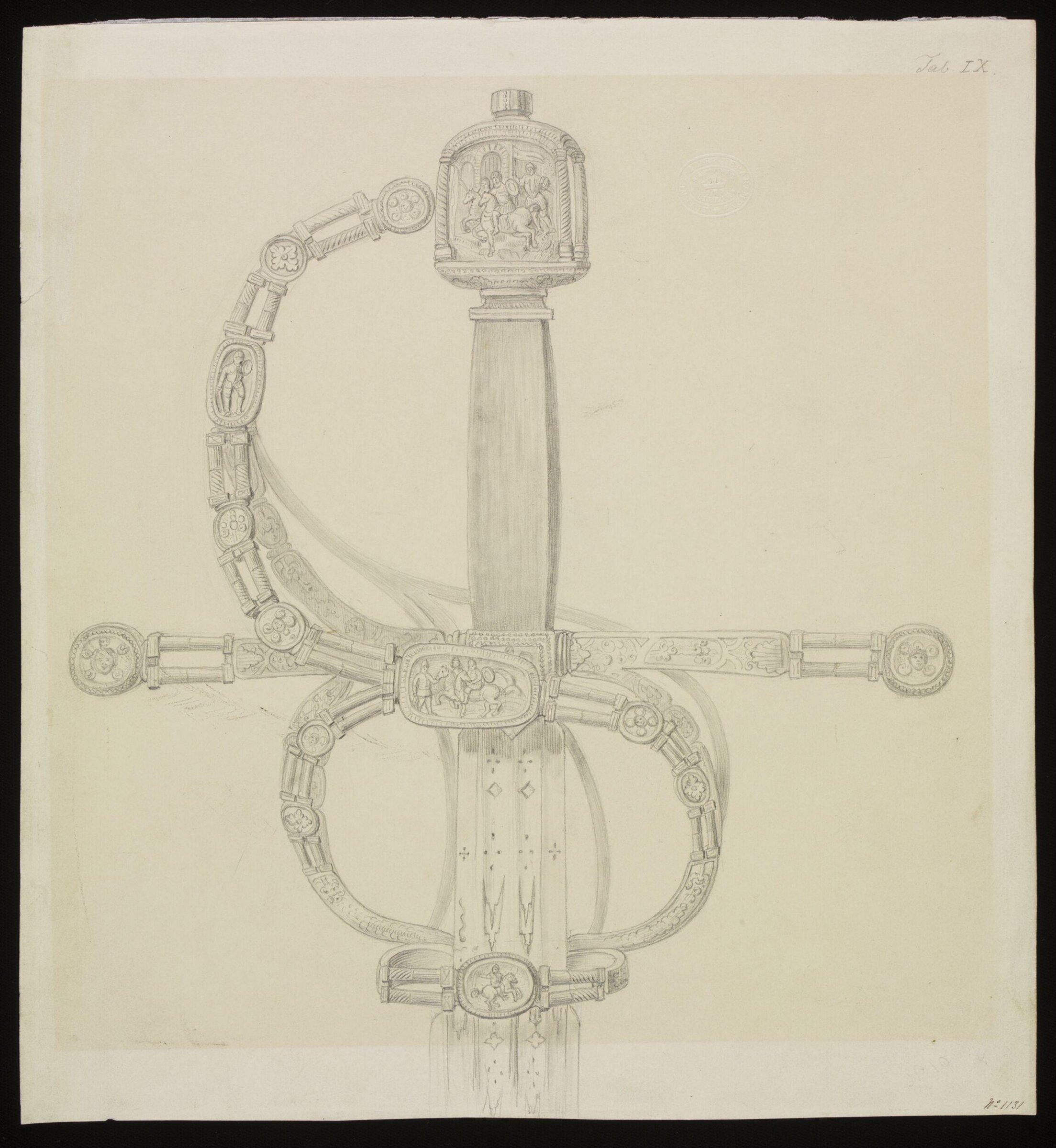 Drawing, F.G. Assmann, c. early 19th century