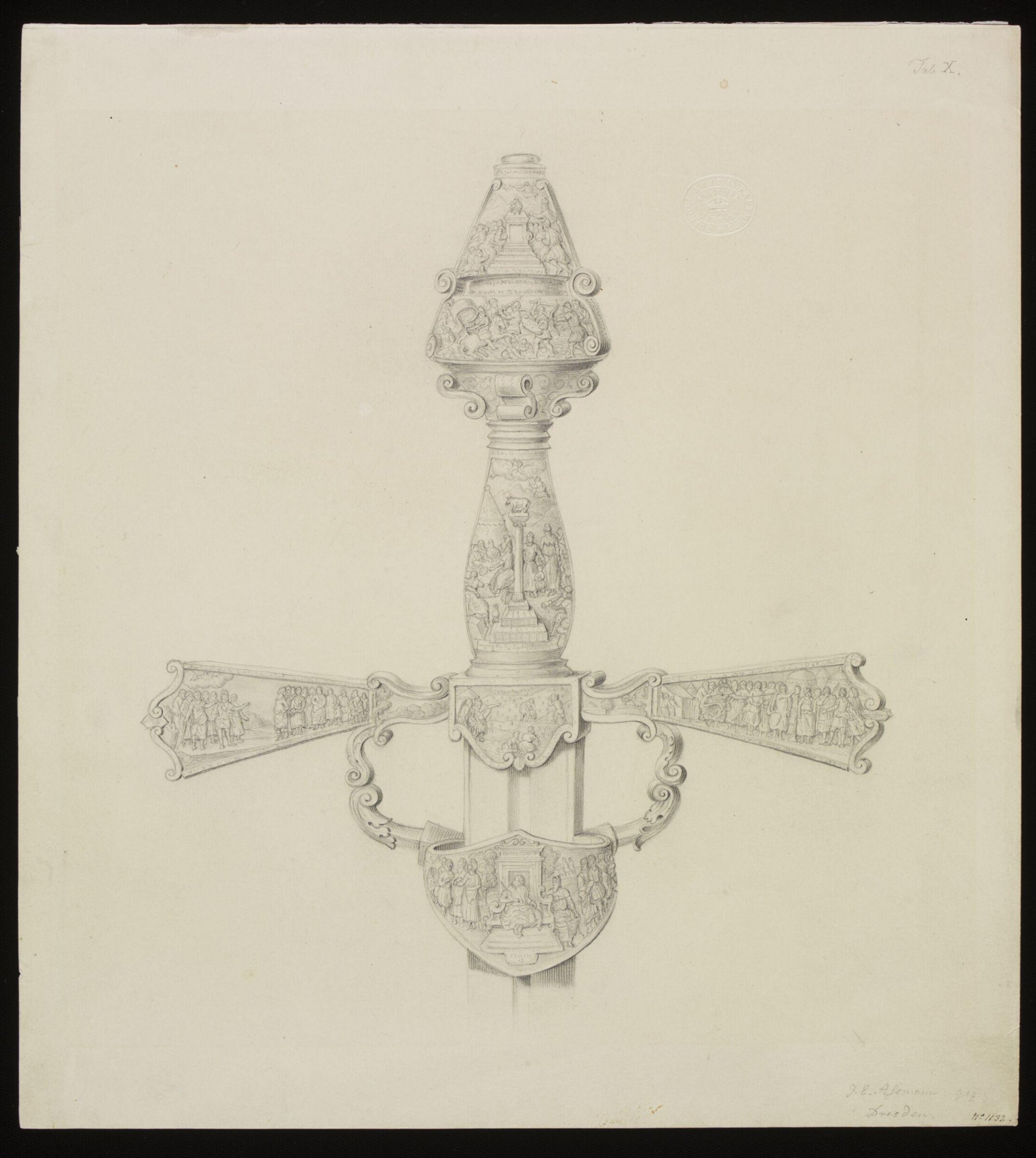 Drawing, F.G. Assmann, c. early 19th century