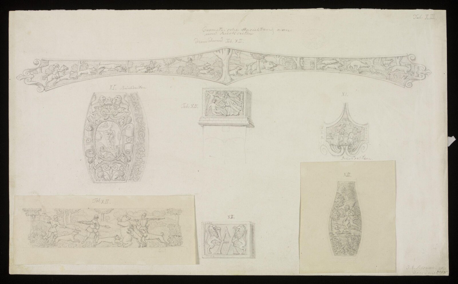 Drawing, F.G. Assmann, c. early 19th century