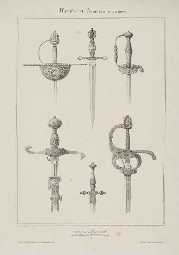 Armes et Armures, Meubles, etc., du Moyen-Age et de la Renaissance (1884) by Léon Auguste Asselineau