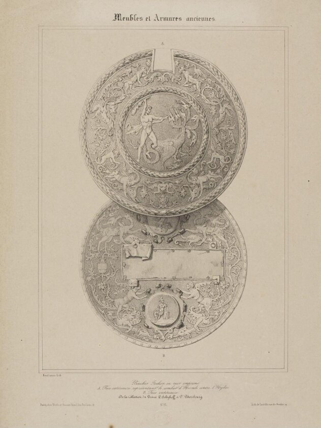 Armes et Armures, Meubles, etc., du Moyen-Age et de la Renaissance (1884) by Léon Auguste Asselineau