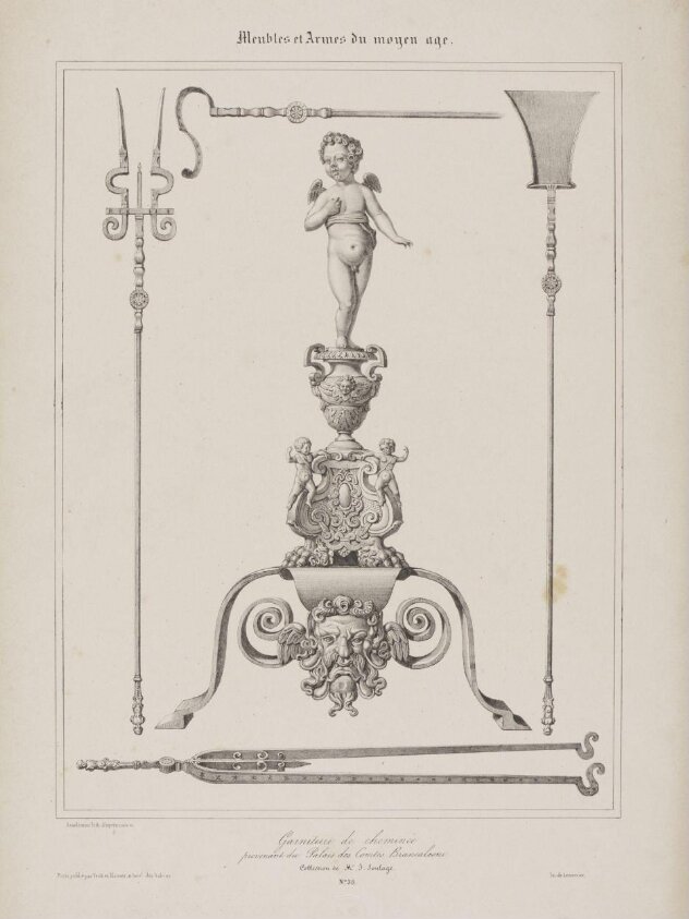 Armes et Armures, Meubles, etc., du Moyen-Age et de la Renaissance (1884) by Léon Auguste Asselineau