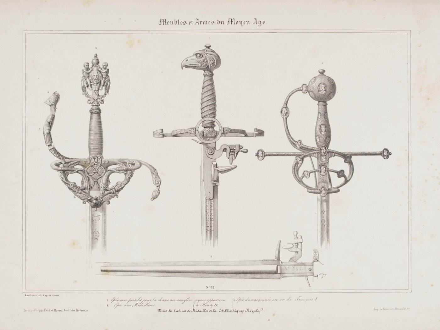Asselineau, Armes et Armures, Meubles, etc., du Moyen-Age et de la Renaissance