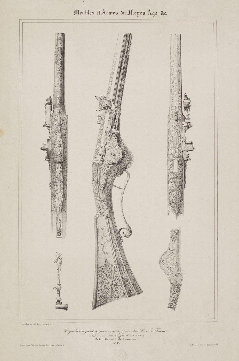 Asselineau, Armes et Armures, Meubles, etc., du Moyen-Age et de la Renaissance