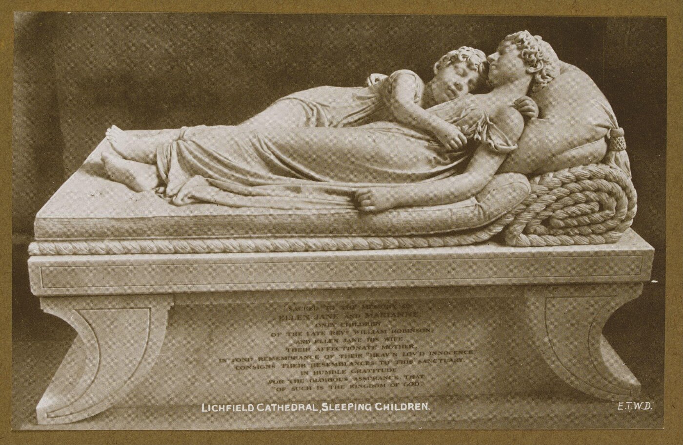 Unknown, LIchfield Cathedral, Sleeping Children