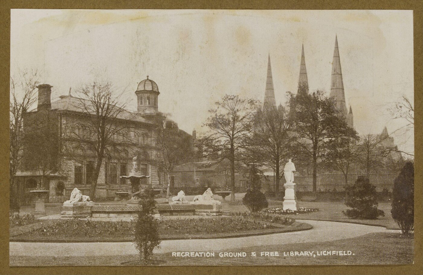 Unknown, Recreation Ground & Free Library, Lichfield