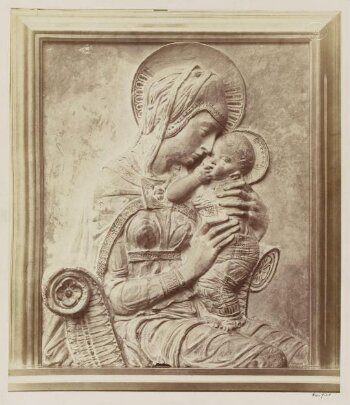 Circle of Donatello (circa 1386-1466), Italian, Florence, mid-15th century, Relief with the Virgin and Child, Old Master Sculpture & Works of Art, 2021