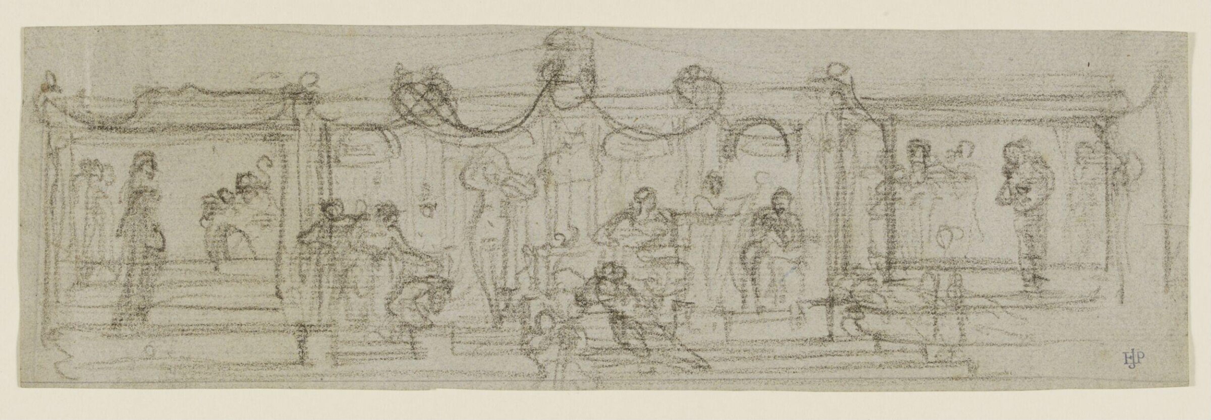 Design for the V&A Lecture Theatre, Edward John Poynter, 1868-1869