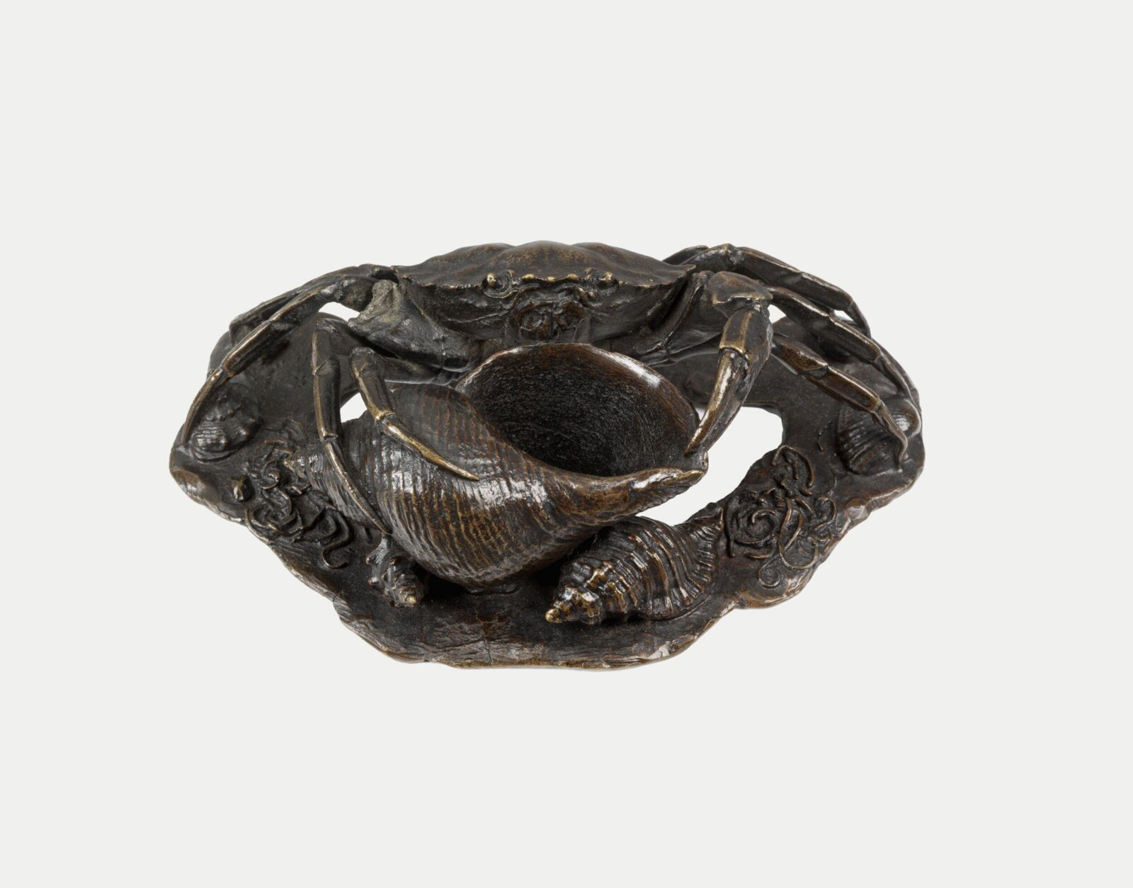 Crab with shells, ca. 1745