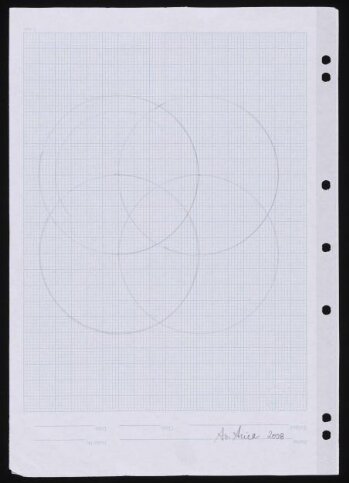 Design for Pianissimo on graph paper