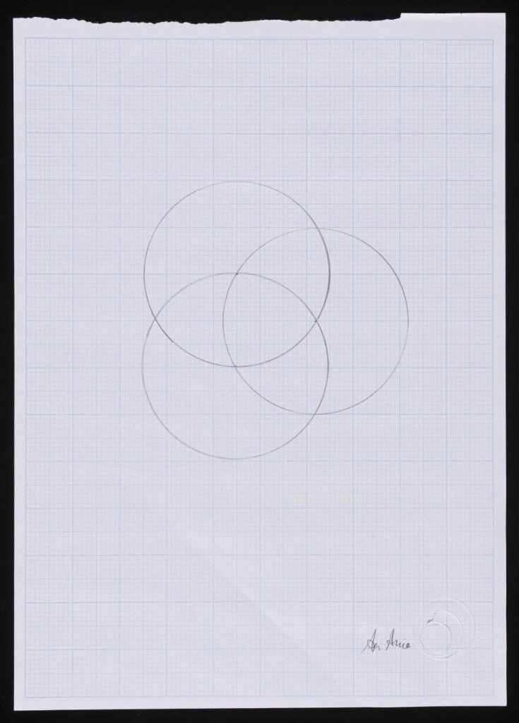 Design drawing on graph paper for Harmonic image