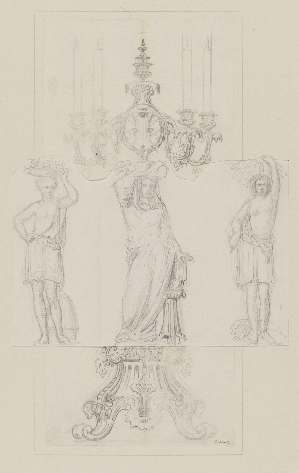 Drawing, Eugene Vittoz, c. 1838-1870