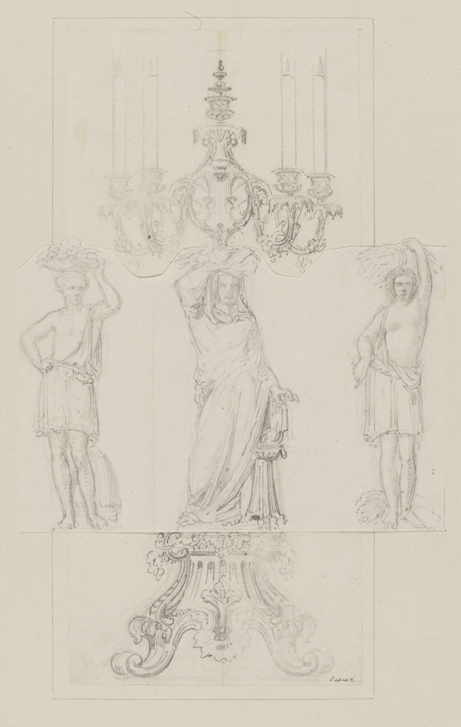 Drawing, Eugene Vittoz, c. 1838-1870