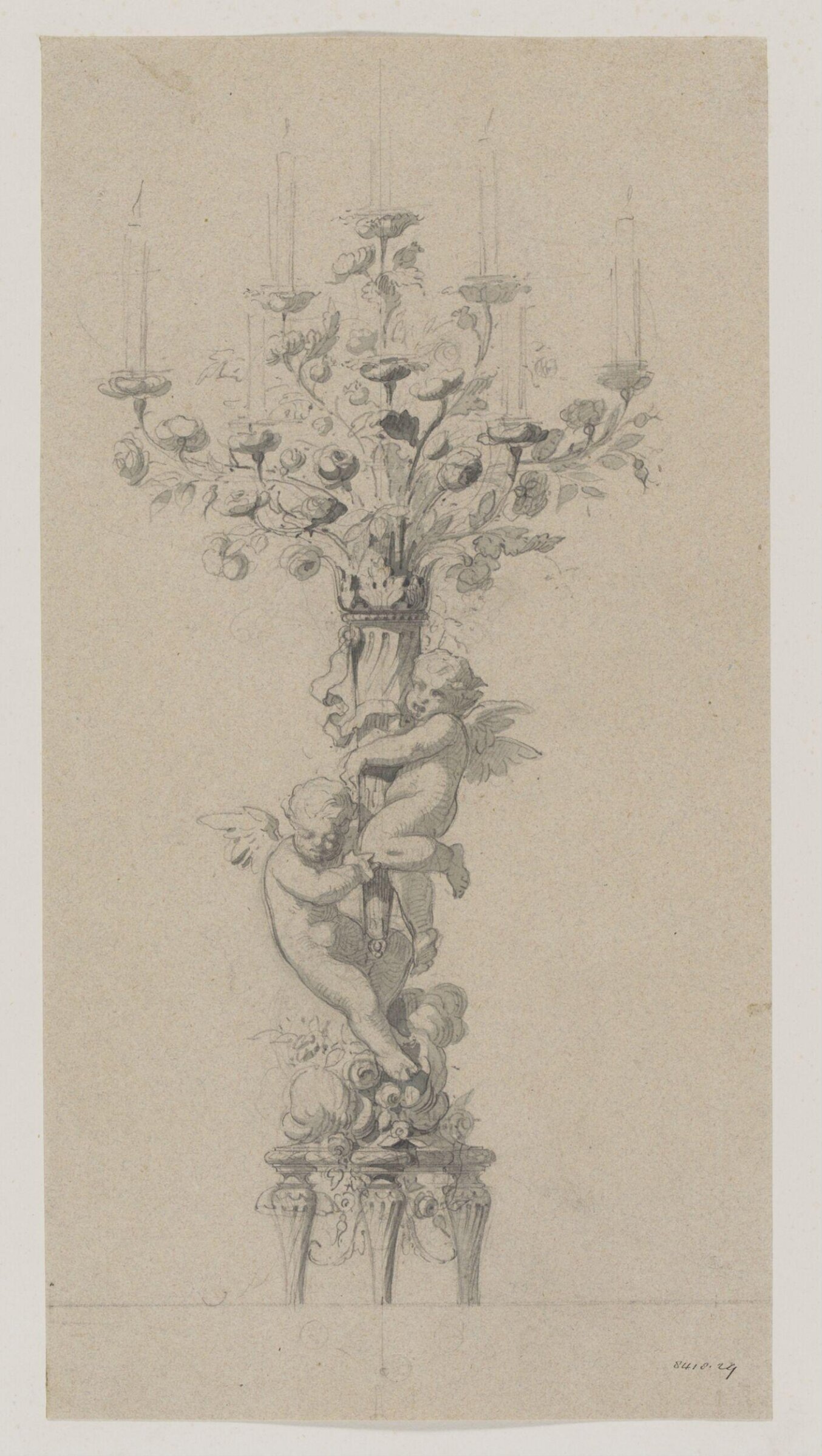 Drawing, Eugene Vittoz, mid 19th century
