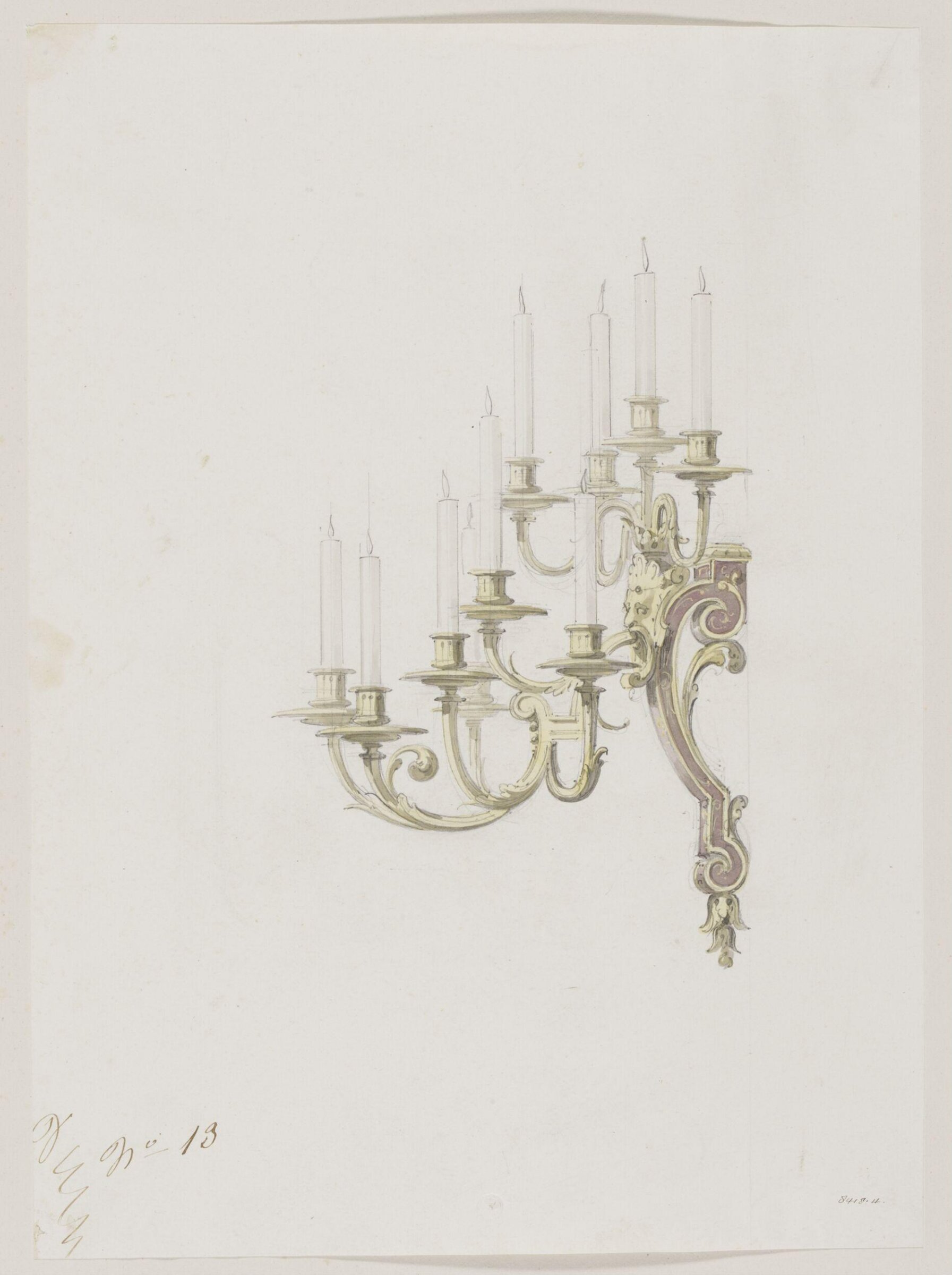 Drawing, Eugene Vittoz, mid 19th century