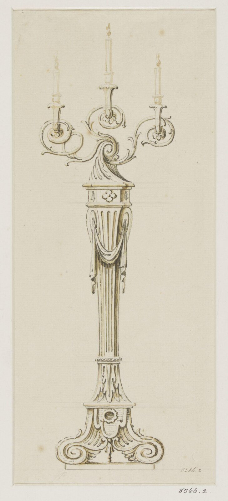 Drawing, James Paine, c. 1736-1789