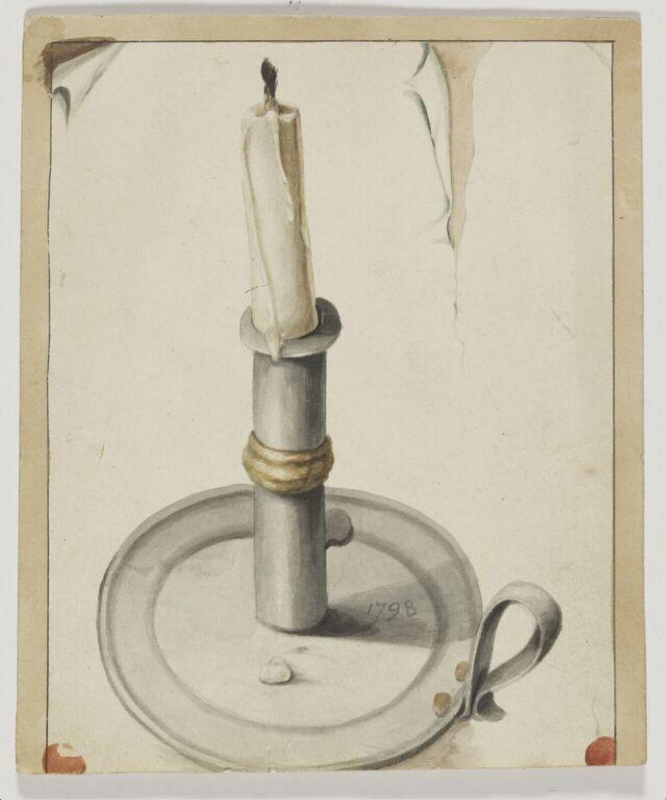 Drawing, Thomas Walker, 1798